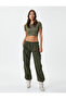 Crop T-Shirt Short Sleeve Crew Neck Slim Fit - 2