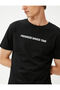 Cotton Crew Neck Sports T-Shirt - Slogan Printed - 5