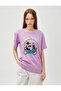 Crew Neck Printed Cotton T-Shirt - 3