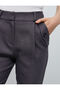 Carrot Trousers Pleated Pocket Detailed - 5