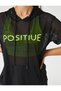 Oversize Mesh Hooded Sports T-Shirt with Kangaroo Pocket - 5