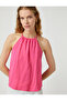 Halter Neck Undershirt with Tie Detail