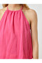 Halter Neck Undershirt with Tie Detail - 5