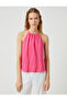 Halter Neck Undershirt with Tie Detail - 3
