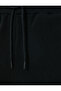 Jogger Sweatpants with Label Detail, Zipper Pocket, Lace Waist - 6