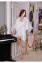 2-Piece Short Dressing Gown