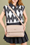 Women's Mink Pia Cross Strap Shoulder Bag 241 - 2