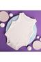3-Piece Baby Athlete Bodysuit with Snap Fasteners White 100% Cotton - White Baby Bodysuit - 6