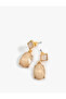 Stone Dangle Earrings - 3