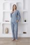 Women's Pajama Set Long Sleeve Lycra Combed Cotton - 4
