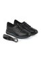 Black Men's Genuine Leather Comfort Daily Orthopedic Shoes Size 48-49-50