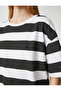 Cotton T-Shirt Short Sleeve Crew Neck - 5