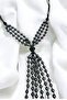 Glass Pearl Bead Stylish Long Necklace - 3