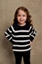 Striped Knitwear Sweater Black - 5