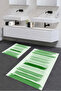 Digital Printed Non-Slip Base Washable Bath Mat 2-Piece Toilet Set Carpet - 6