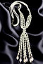 Glass Pearl Bead Stylish Long Necklace - 2