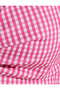 Plaid Sports Bra with Twist Detail - 6