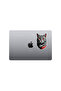 Gray Tabby Cat Sticker Car, Motorcycle, Helmet, Laptop, Glass Sticker 13X9 cm - 4