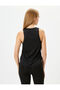 Crew Neck Sleeveless Sports T-Shirt - 4