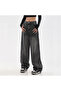 Black Vintage Washed Baggy Jean Trousers