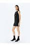 Sleeveless A-Line Mini Dress with Button Detail - 2