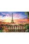 500 Piece Sunset Puzzle in Eiffel - 3
