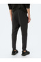 Jogger Sports Sweatpants with Lace-Up Waist, Zippered Pockets and Stitching Detail - 4