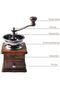 Wooden Coffee Mill - Manual Hand Grinder Coffee Maker - 2