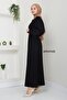 Hale Shoulder Pleated Balloon Arm Ferace Black - 4