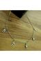 5-Piece Tooth Motif Necklace - 4