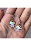 Hello Kitty Earrings with Fedora Hat - 2