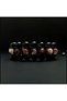 Natural Stone Bracelet - Fire Quartz and Onyx, Men's and Women's Bracelet - 2