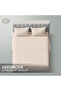 Double-striped Fitted Sheet Set - Premium And Durable Quality, Deep Pocket For A Perfect Fit - 3