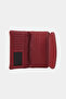 2602 Genuine Leather Large Size Women's Wallet Flother Claret Red - 5