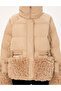 Beige Comfort Fit Coat 50290340 -Vr011 - 7