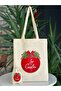 Christmas Raw Cloth Shoulder Bag & Pouch - 2