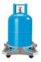 Tube Flower Pot Bottle Column Ashtray Base Wheeled Plastic Tube-5663 - 4