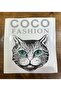 Iron-On Design Green-Eyed Cat Transfer Printing Arma 21X20 cm