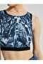 Sports Bra Batik Patterned Sleeveless - 5