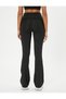 High Waist Flare Leg Sports Leggings - 4