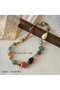 Bohemian Style Multicolor Beaded Vintage Necklace - 3