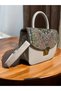 Ethnic Women's Shoulder Bag with Shawl Scarf Pattern - 3