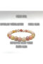 Certified Pink Opal 8mm Elastic Fish Tape Natural Stone Bracelet