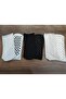 Men's 3 Pairs Cotton Thin Non-Slip Abs Printed Tawaf Socks Without Elastic - 2