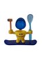 Yellow Navy Blue Children's Nutrition Training Support Sympathetic Children's Egg Cup Afacan Egg Cup - 3