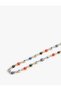 Evil Eye Beaded Necklace Multicolored - 3