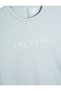 Sports T-Shirt with Slogan Embroidery, Crew Neck, Short Sleeve - 3