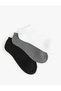Basic 3-Piece Booties Socks Set Multicolored - 2