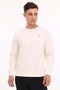 Mb Sn75 C Neck Sw 4Pr,Ecru Men's Sweatshirt