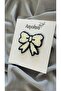 مشبك تلقائي مطرز يدويًا على شكل فيونكة من Efsarstudio - 3